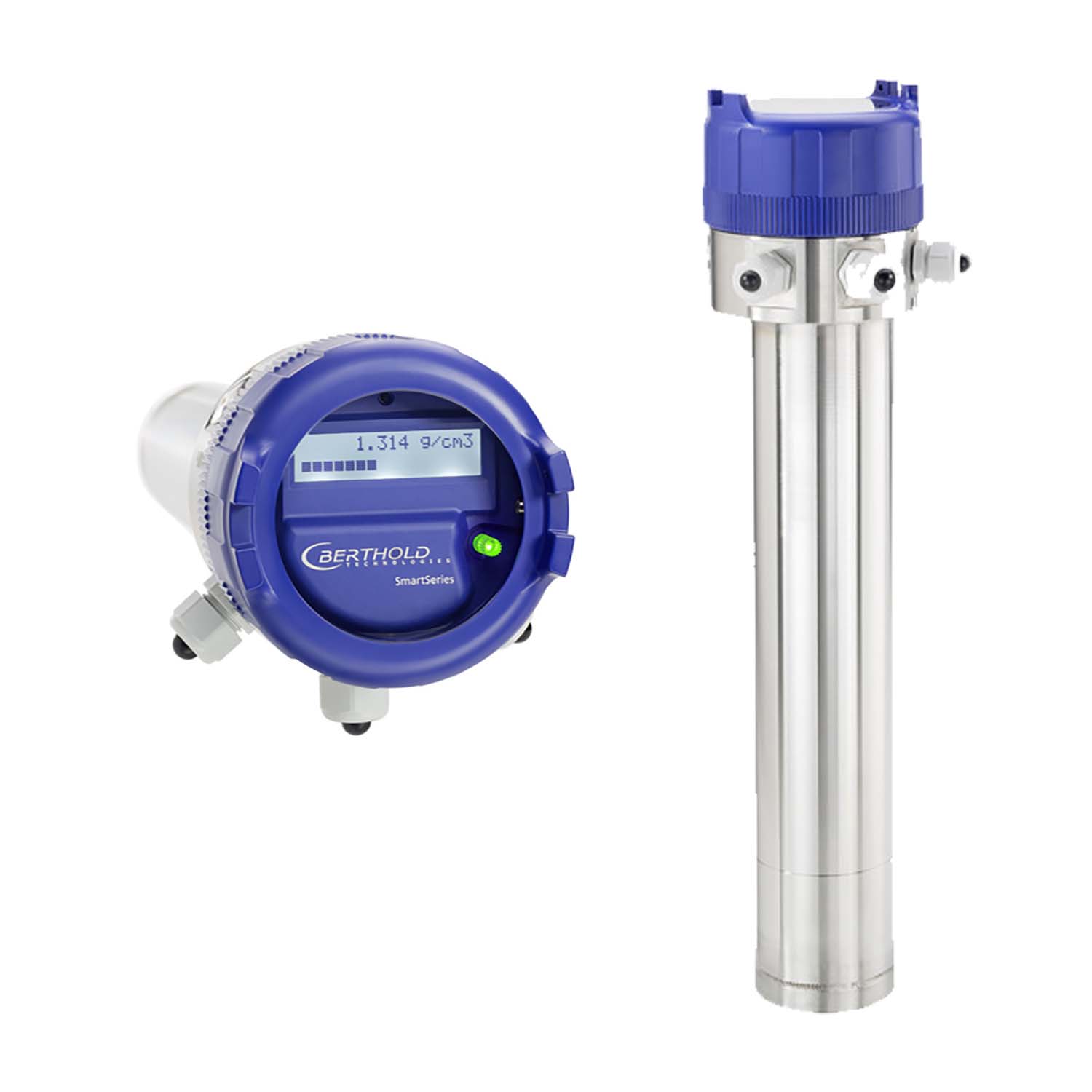 Detector y medidor de densidad y concentración para líquidos, pulpas y slyrries | SmartSeries LB 414 | Berthold