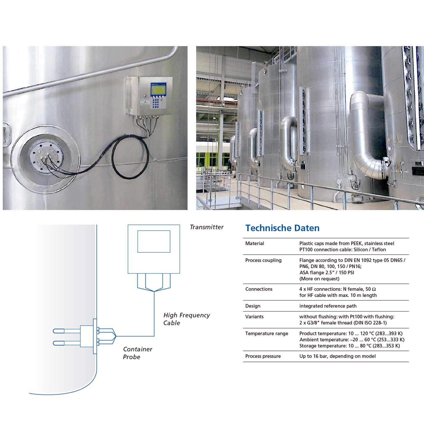 Medidor de concentración y grados Brix para la industria azucarera | MicroPolar Brix LB 565 | Berthold