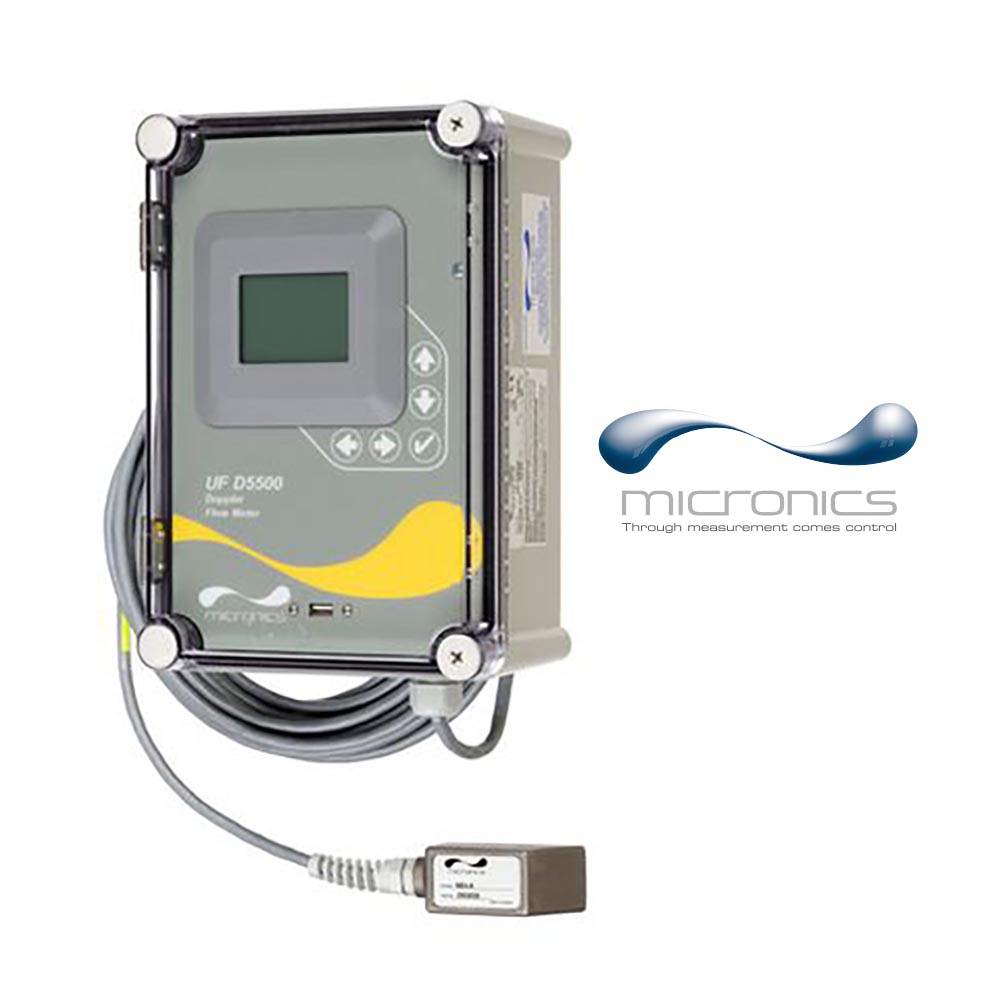 Caudalímetro doppler no invasivo para líquidos difíciles | UF D5500 | Micronics