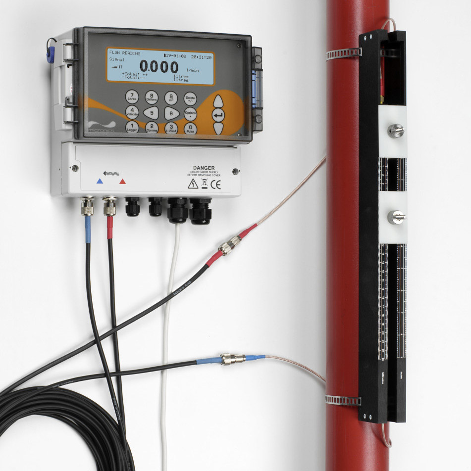 Caudalímetro y medidor de energía fijo tipo clamp-on | UF3300 | Micronics