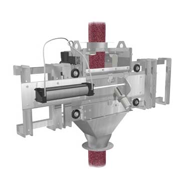 Muestreador para productos no homogéneos de caída libre vertical o inclinada | GA | Sentry Equipment