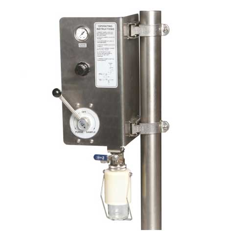 Muestreador manual de volumen fijo de líquidos | MFV | Sentry Equipment
