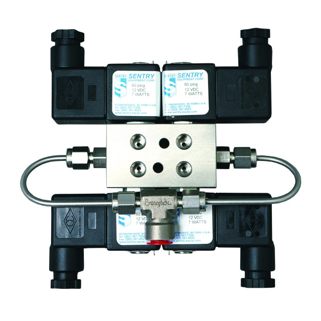 Válvula manifold para muestreo secuencial | MV | Sentry Equipment